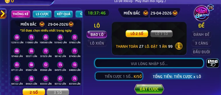 Lô Đề 1 Ăn 900 Tại RikVip Đỉnh Cao Cơ Hội Đổi Đời Mỗi Ngày