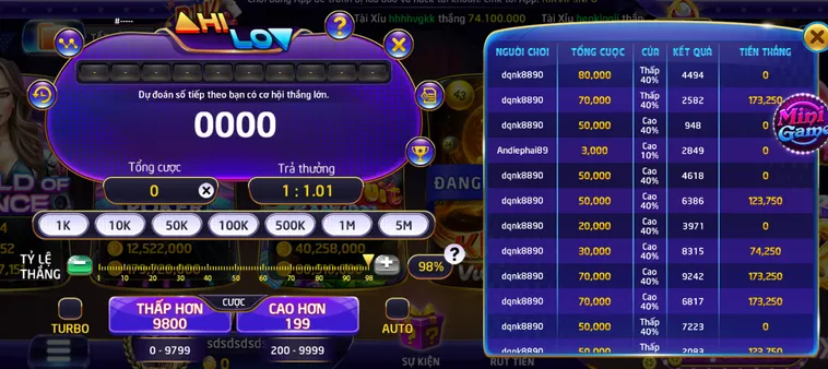 Trải Nghiệm Đỉnh Cao Minigame Hilo Tại RikVip Với Phần Thưởng Lớn