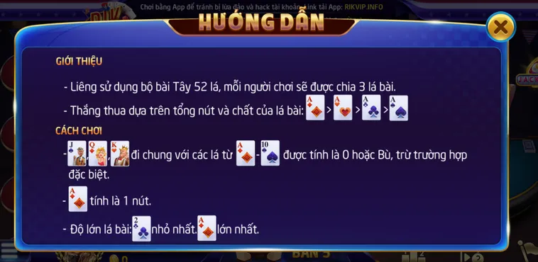 Liêng Tại RikVip Sảnh Game Bài Đỉnh Cao Cơ Hội Chiến Thắng Khổng Lồ Mỗi Ngày