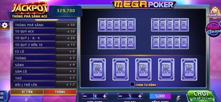 Mega Poker Tại RikVip Sảnh Đấu Bài Hấp Dẫn Cơ Hội Chiến Thắng Khổng Lồ