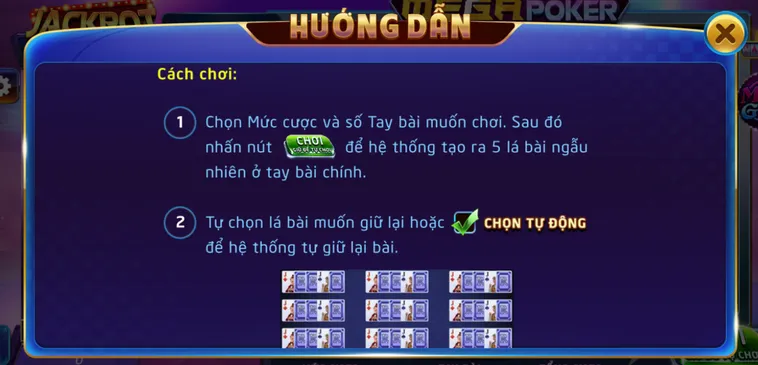 Mega Poker Tại RikVip Sảnh Đấu Bài Hấp Dẫn Cơ Hội Chiến Thắng Khổng Lồ