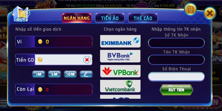 Quy Trình Rút Tiền RikVip Về Ngân Hàng Siêu Tốc Và An Toàn Nhất Năm 2026