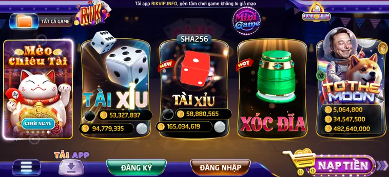 RikVip là cổng game bài đổi thưởng đẳng cấp hoàng gia với hệ thống bảo mật tối tân